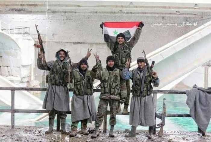 Сирийская армия взяла под контроль водозабор Дамаска в районе Вади Барада