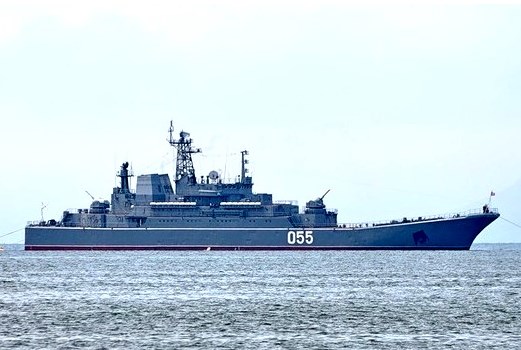 В Средиземное море вошел большой десантный корабль ВМФ РФ «Королев»