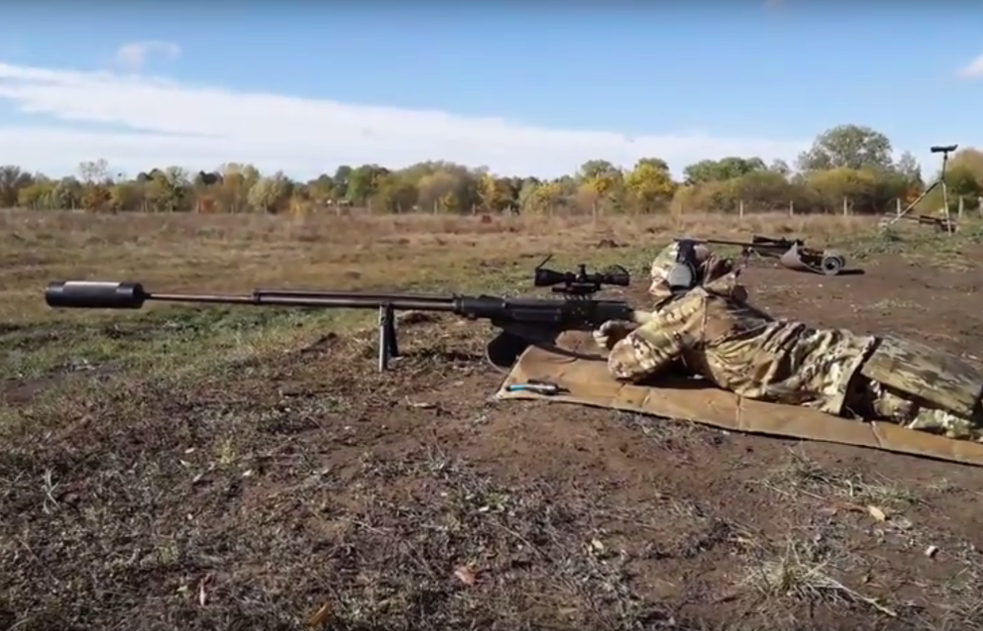 Украинская модернизация противотанкового ружья ПТРС