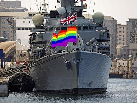 Желчь британского флота: У королевы немного и плохо