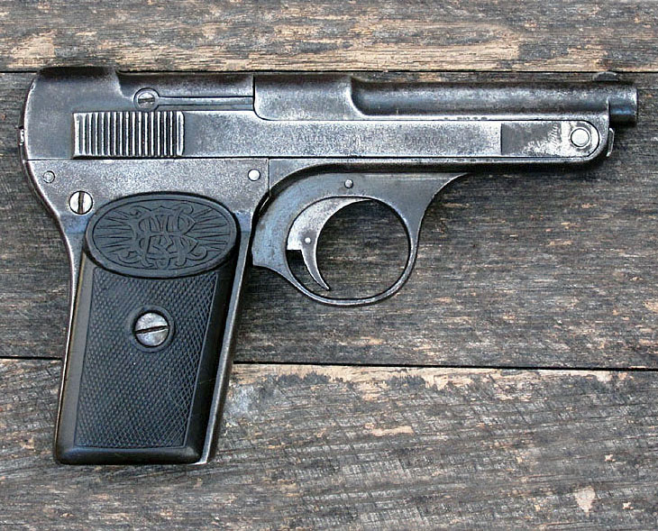 Первый французский серийный пистолет Bernardon-Martin M1907