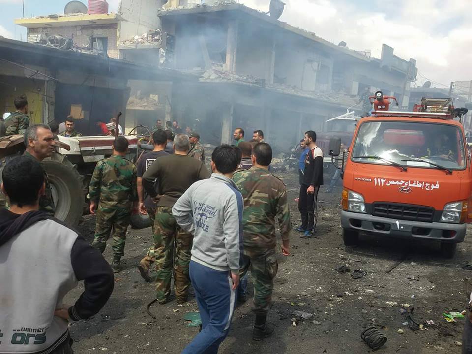 Взрыв прогремел в пригороде Дамаска, среди погибших есть генерал