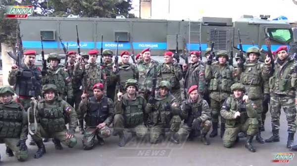 Российская военная полиция в Алеппо
