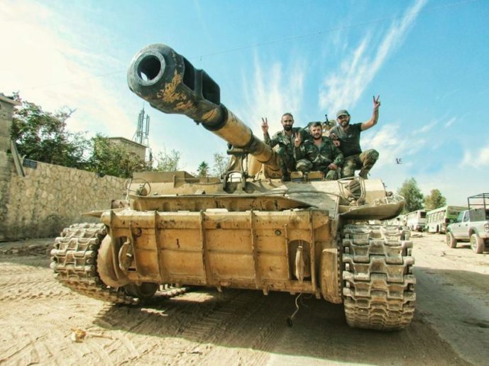 Сирийская Армия пробивается к газовым месторождениям провинции Хомс