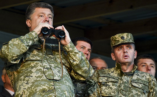 Киевское командование продолжает подготовку к наступлению на Донбассе
