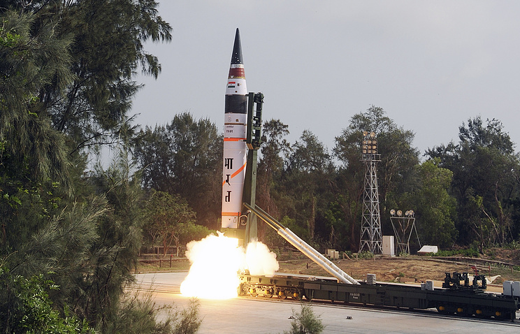 Agni-4 к бою готов. Индия испытала мощь новейшей баллистической ракеты