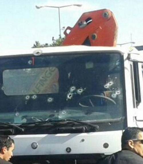 В Иерусалиме террорист использовал автокран
