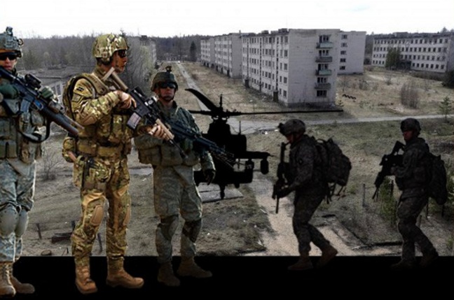 НАТО использует советский военный городок Скрунда-1 для уличных боёв