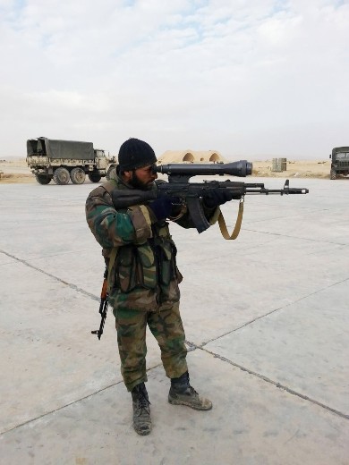В Сирии замечены АК-74Н2 с прицелами НСПУМ