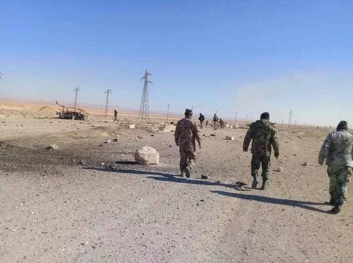 Армия Сирии взяла перекресток Джихар и часть газового месторождения Хайян