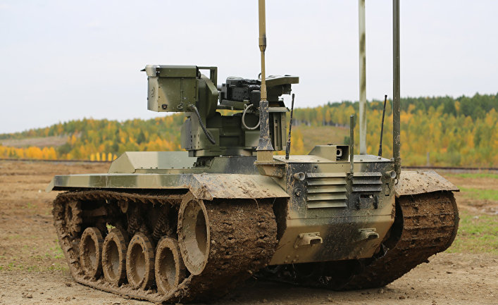Motor24: У российской армии есть беспилотный «танк-камикадзе»