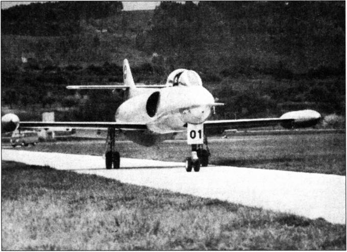 Опытные истребители-бомбардировщики FFA P-16 Düsenstorch.Часть 1 Опытные истребители-бомбардировщики FFA P-16 Düsenstorch.Часть 1