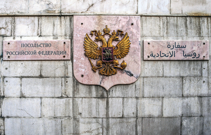 Российское посольство в Дамаске дважды обстреляли из минометов