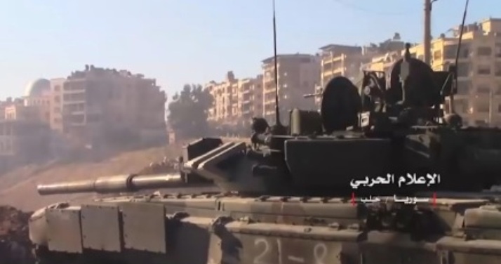 В Сирии замечен уникальный Т-90 очень редкой модификации