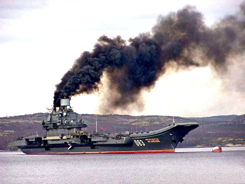 Боевой вояж «Адмирала Кузнецова» в Сирию повторил успех СССР