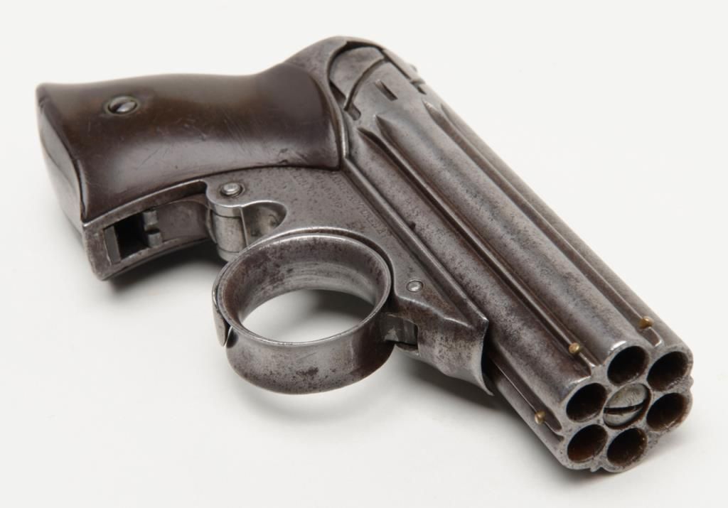 Предок револьвера - пеппербокс Remington Zig-Zag