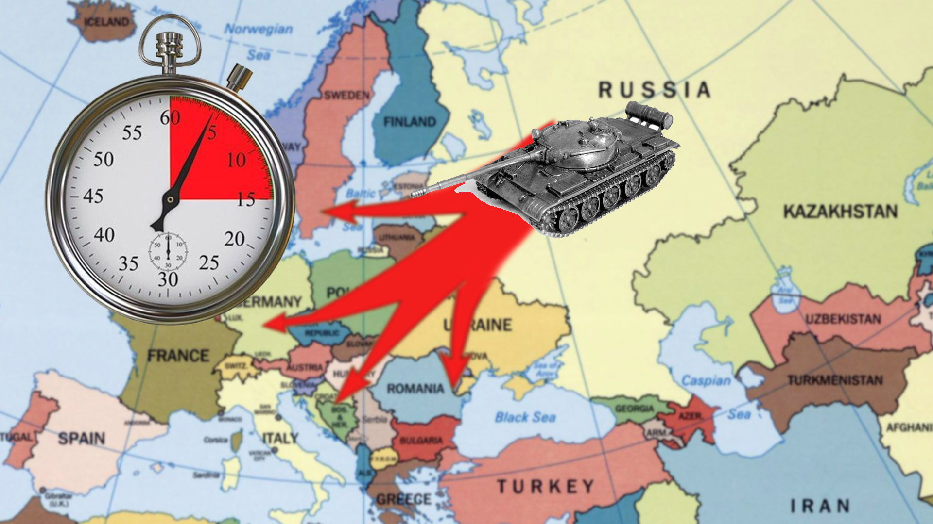 Ужасы Европы: Шведы посчитали, за сколько времени Россия захватит Европу