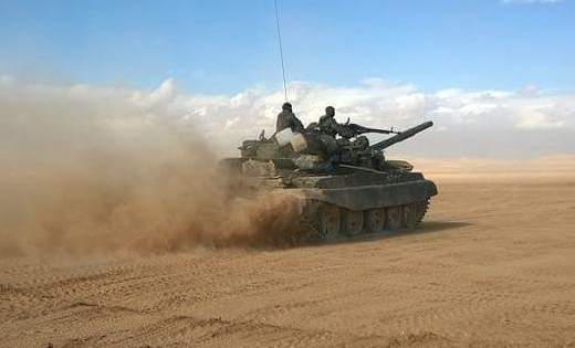 В Сирии террористам опять не удалось уничтожить Т-62М
