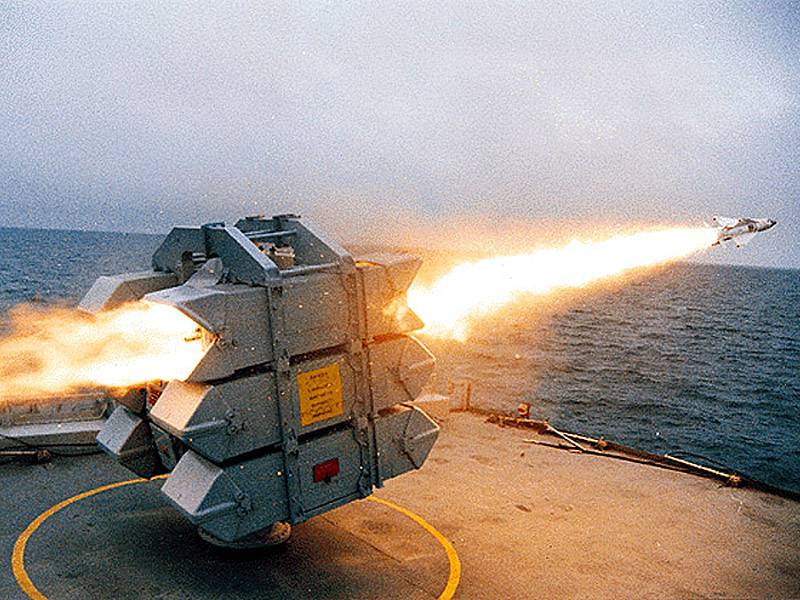 Фолклендская война. Зенитный огонь кораблей