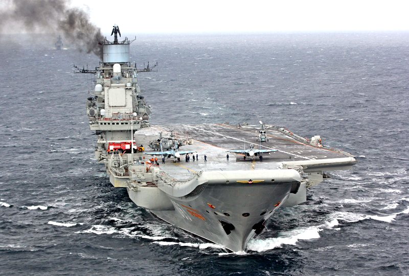 Путин доволен сирийским походом "Адмирала Кузнецова"