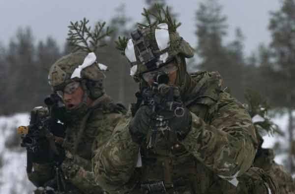 В Эстонию прибывает пехотная рота американского бронетанкового полка