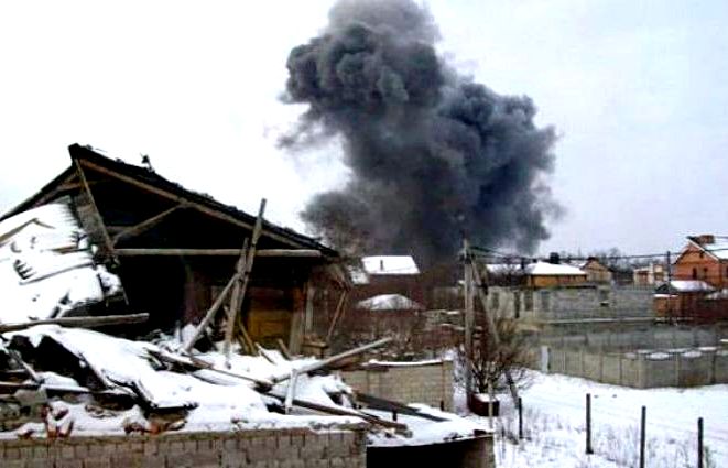 Донецкий химзавод разрушен в результате обстрела ВСУ