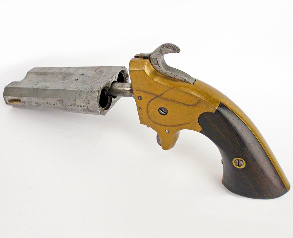 Двуствольный жилетный пистолет конструкции Генри Ф. Уилера