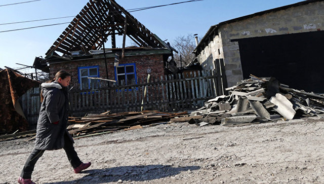 Обстрел на юге ДНР продолжался около восьми часов, два села обесточены