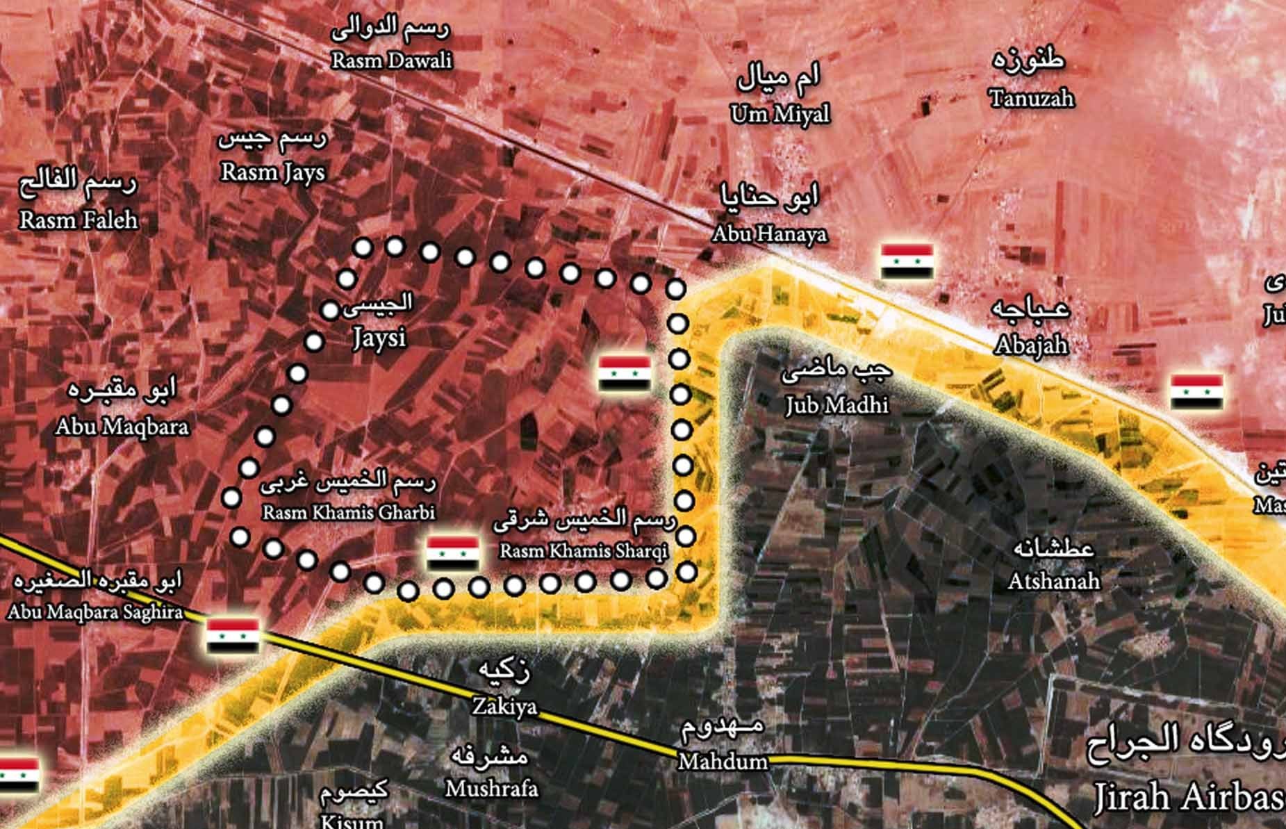 Сирийская армия отбила у ИГ 6 селений восточнее Дейр Хафера