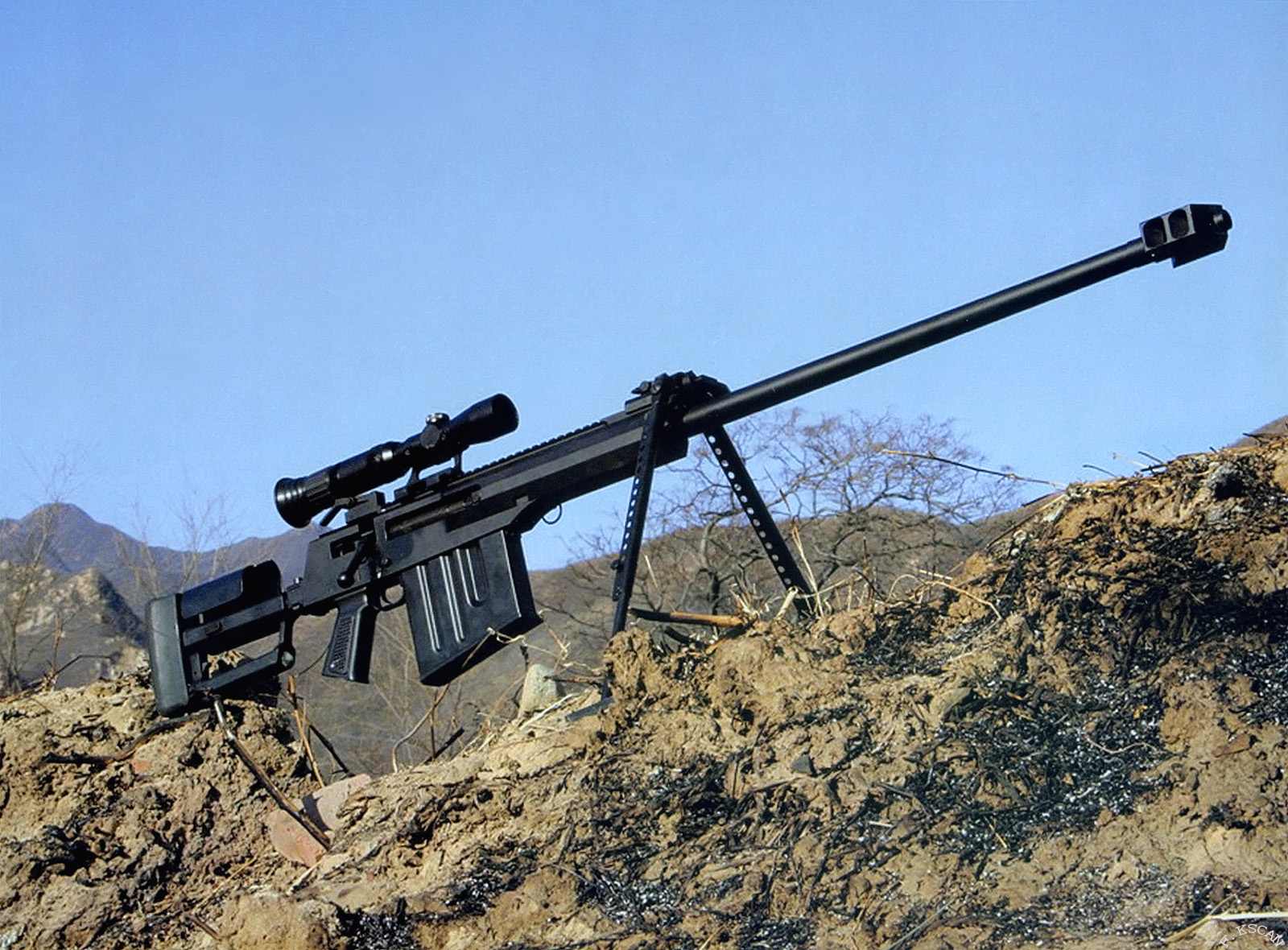 Штатная снайперская винтовка AMR-2 Народно-освободительной армии Китая