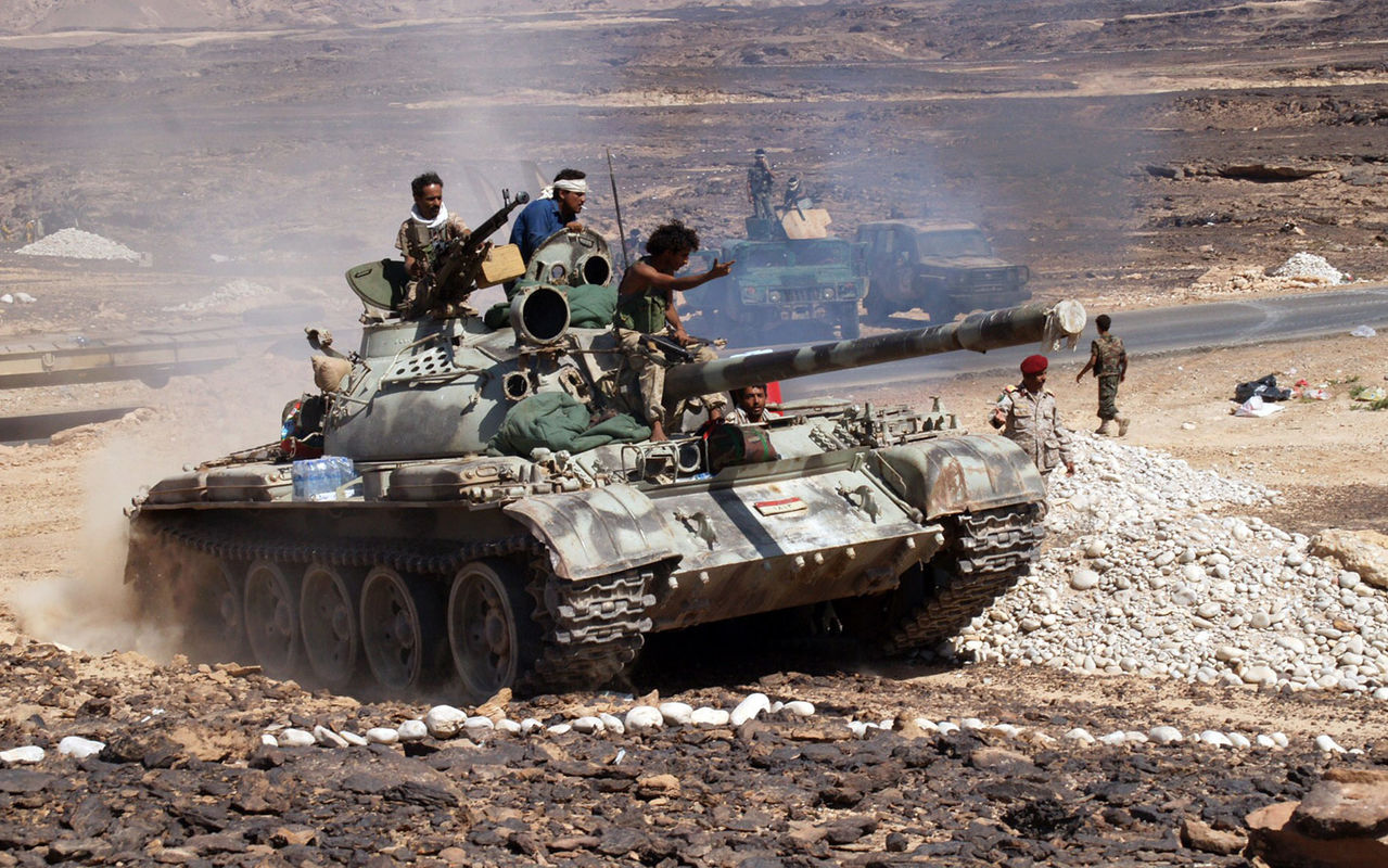 Бойцы Асада засняли прорыв в Хаме на Т-55 под прикрытием русских Су-24