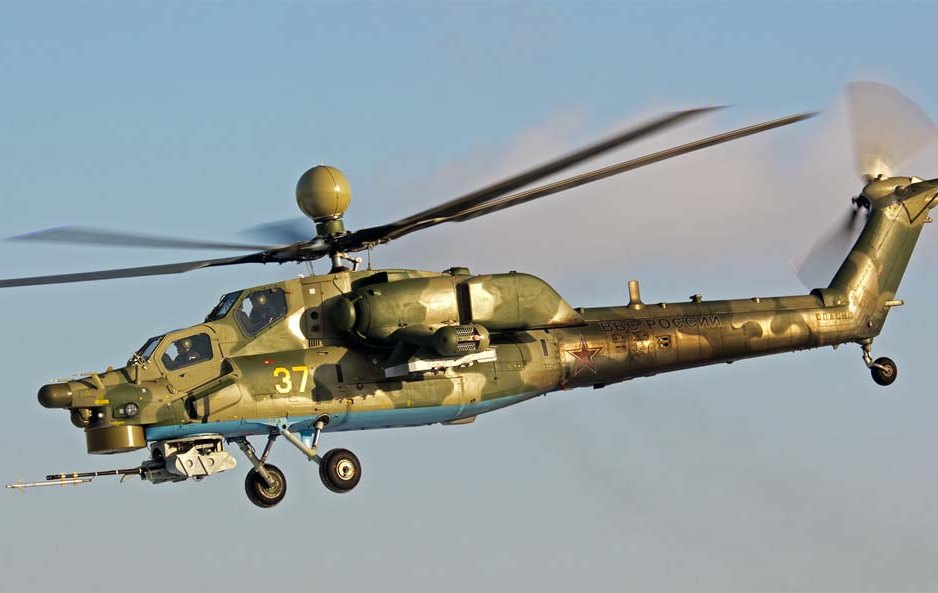 Полет новейшего ударного вертолета Ми-28УБ