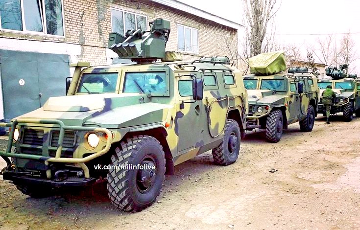 «Тигры-М» с боевыми модулями «Арбалет-ДМ» уже в войсках