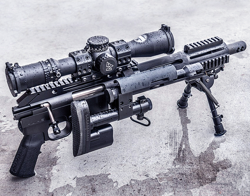 Компактная снайперская винтовка для городского боя McMillan CS5