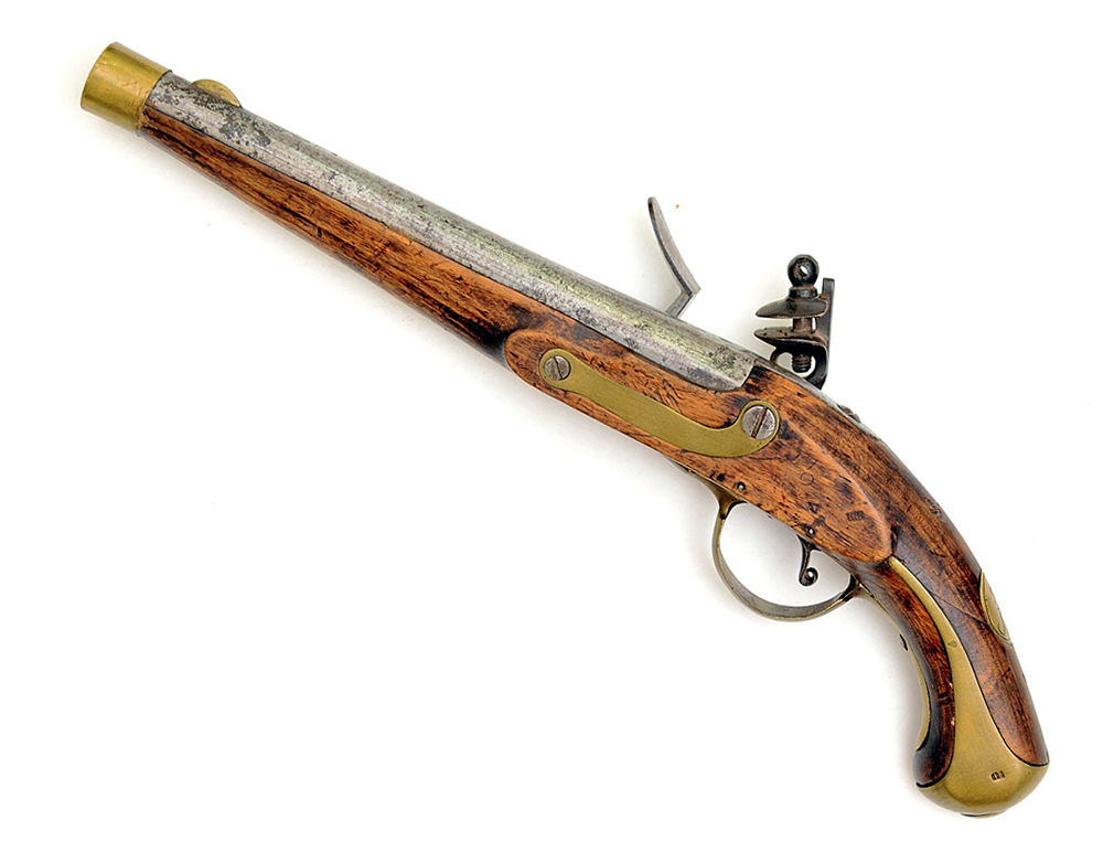Русский кремневый кавалерийский пистолет образца 1809 года