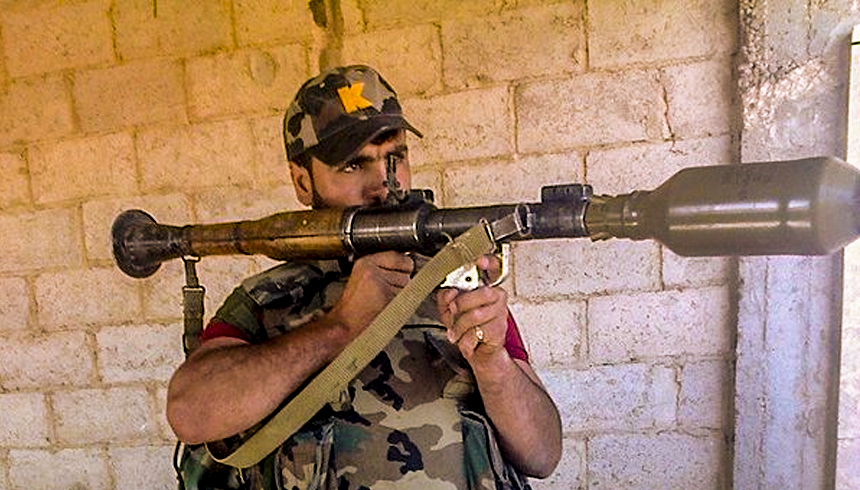 Гранатометчики Асада сожгли форпост ИГИЛ у Дейр-эз-Зора с помощью ТБГ-7В