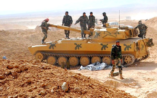 Сирийская армия отбила у ИГ стратегическую развязку перед Пальмирой