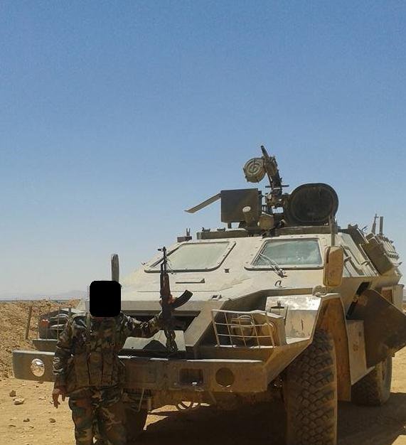 В сирии замечена самая тяжеловооруженная модификация бронемашины камаз 43269 выстрел