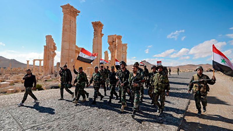 Сирия. Пальмира сегодня зачищена от боевиков