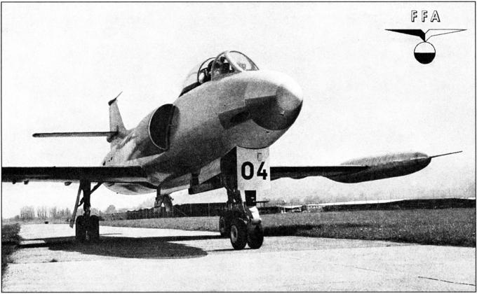 Опытные истребители-бомбардировщики FFA P-16 Düsenstorch. Швейцария Часть 2 Опытные истребители-бомбардировщики FFA P-16 Düsenstorch. Швейцария Часть 2