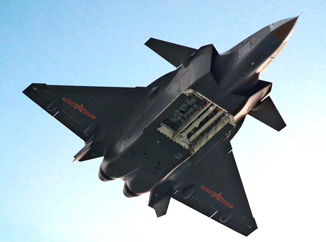 Китайский J-20 получит двигатели оставляющие ПАК ФА далеко позади