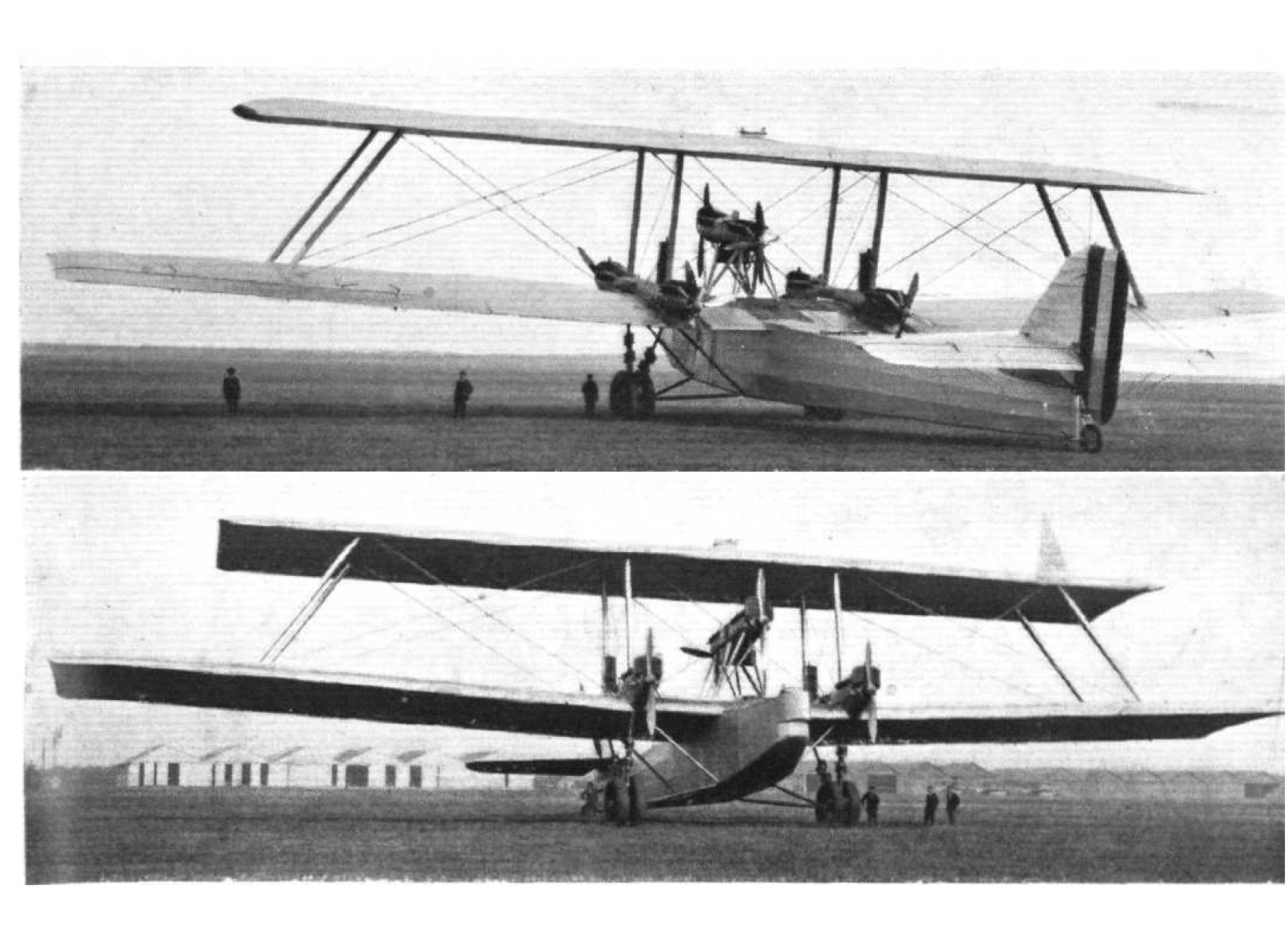 Опытный тяжелый бомбардировщик Caproni 90 P.B.. Италия Опытный тяжелый бомбардировщик Caproni 90 P.B.. Италия
