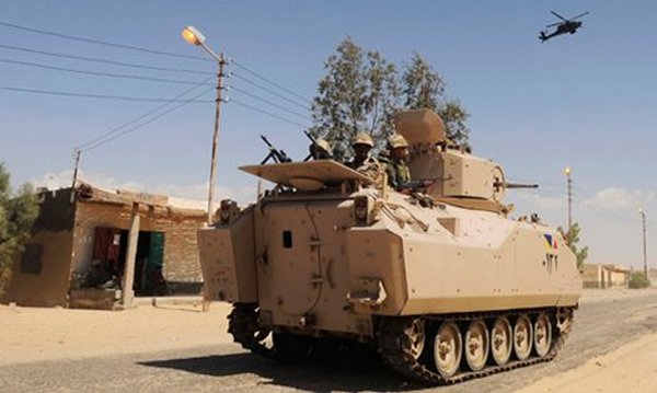 Десять египетских военных погибли в засаде на Синае