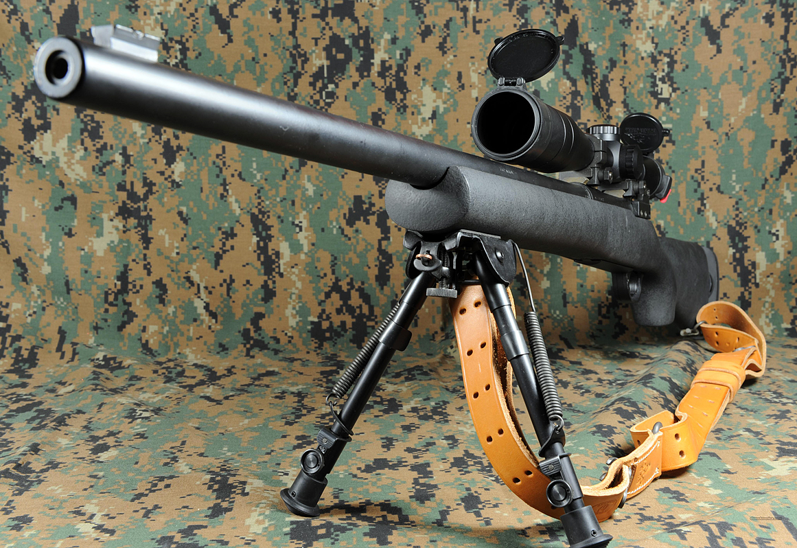 Штатная снайперская винтовка армии США M24 SWS