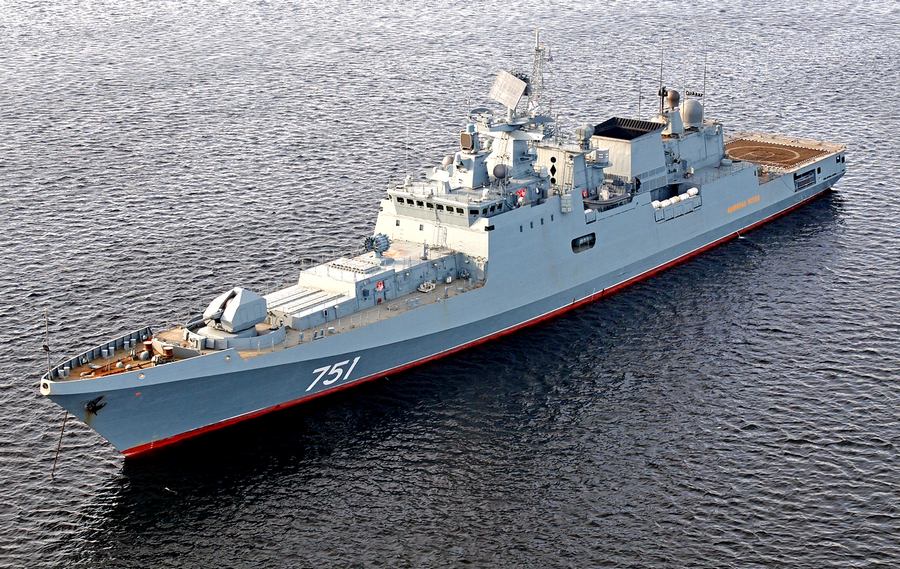 Фрегат «Адмирал Григорович» присоединился к группировке ВМФ у берегов Сирии