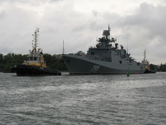 Фрегат «Адмирал Макаров» начинает завершающий этап госиспытаний