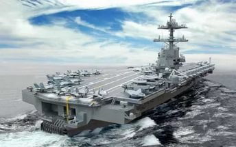Морское противостояние России и НАТО: США начали испытания нового авианосца