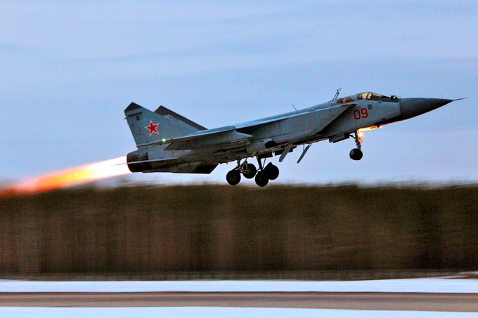 В России разбился истребитель-перехватчик МиГ-31