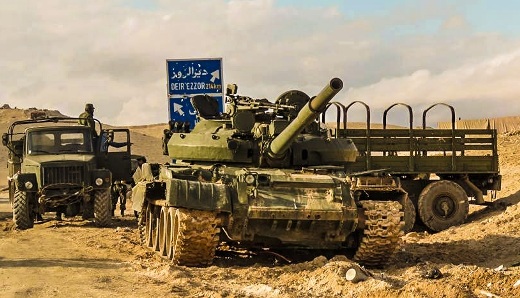 Сирийские танкисты хорошо отзываются о "брежневских" Т-62М
