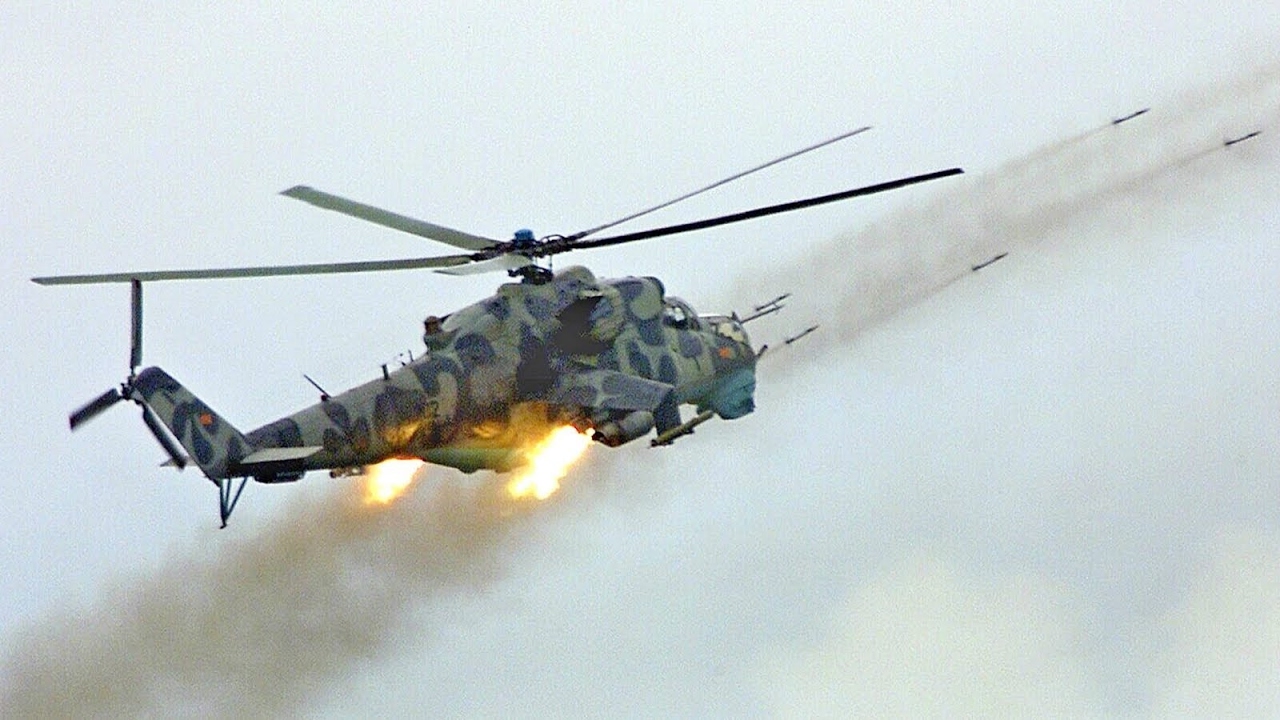Бойцы Асада засняли прорыв к Араку под прикрытием русских Ми-35